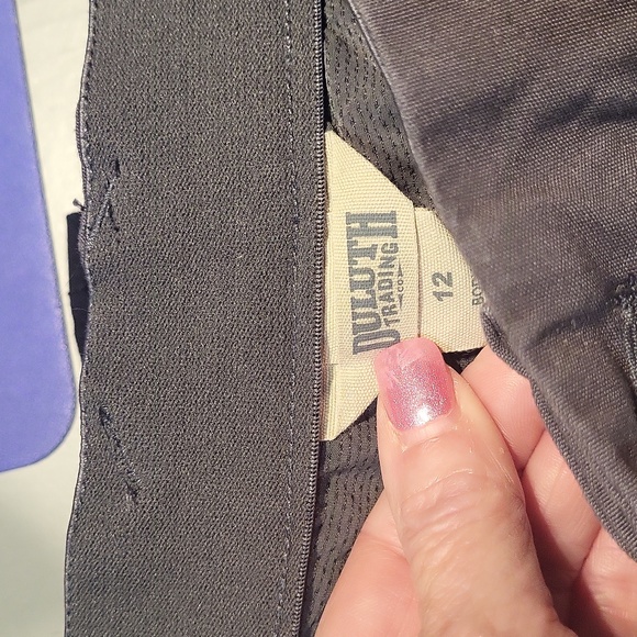 DELUTH TRADING COMPANY WOMEN'S DRY ON THE FLY GRAY  SKORTS. SIZE 12 - Picture 8 of 9